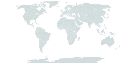 Dryopteris leucorhachis world distribution map, present in Cook Islands