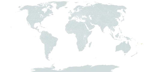 Elattostachys apetala world distribution map, present in American Samoa, Fiji, Niue, Tonga, Vanuatu, and Samoa